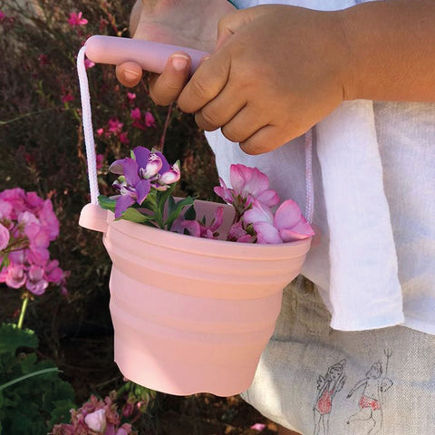 Scrunch Seedling Pot and Trowel Set