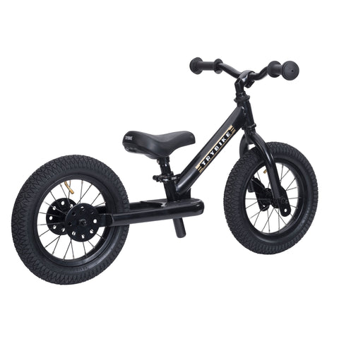 Trybike 2-in-1 Steel Balance Bike & Trike - BLACK