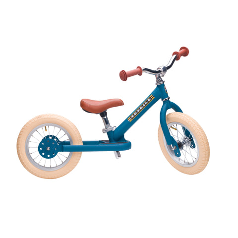 Trybike 2-in-1 Steel Balance Bike & Trike - BLUE