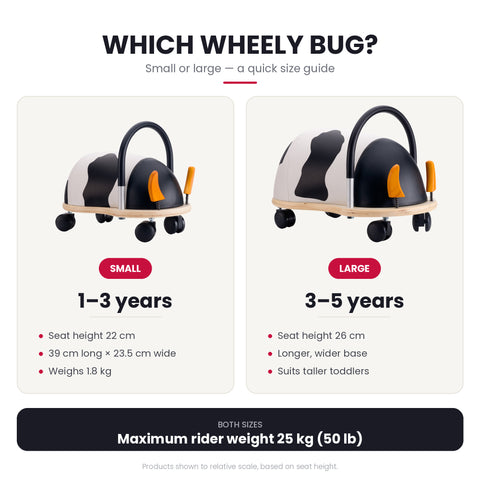 Wheelybug Ride-On Toys COW