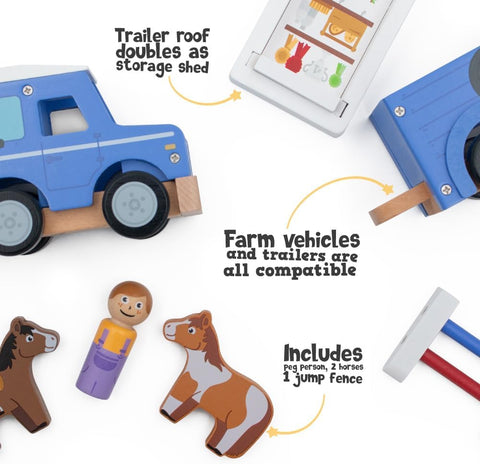 FSC certified sustainable wooden toys - British designed by Jumini