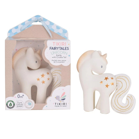 Fairytale Collection - Shining Stars Unicorn - Natural Rubber with Crinkle Tail