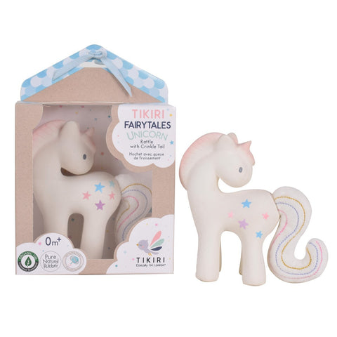 Fairytale Collection - Cotton Candy Unicorn - Natural Rubber with Crinkle Tail