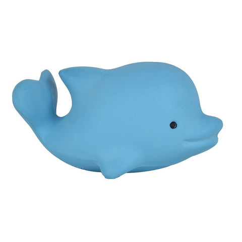 My 1st Tikiri Ocean Buddies Dolphin – Natural Rubber Rattle & Bath Toy